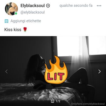 Full leaked Elyblacksoul private onlyfans photo