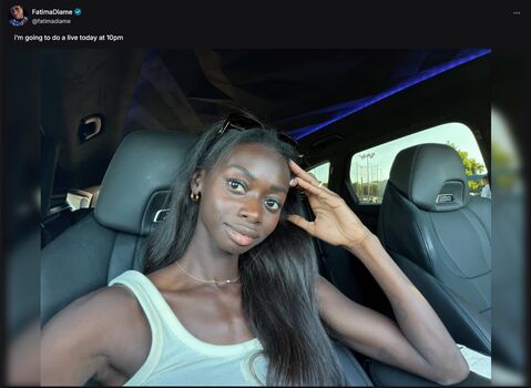 Full leaked Fatima diame private onlyfans photo
