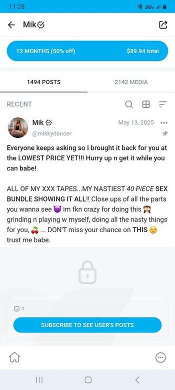 Full leaked Mikailadancer private onlyfans photo